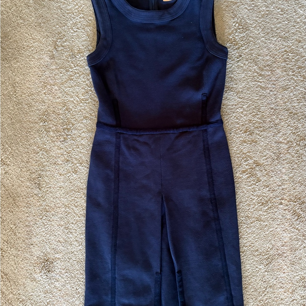 Tory Burch Addis Normandy Invert Pleated Knit Dress size XS